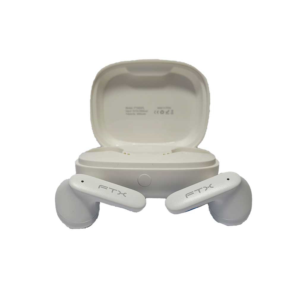 Auricular Con Microfono Ftx E97l-Wh Bt/Mic/Touch/Ipx6 Blanco C/Pant Led - Imagen 2