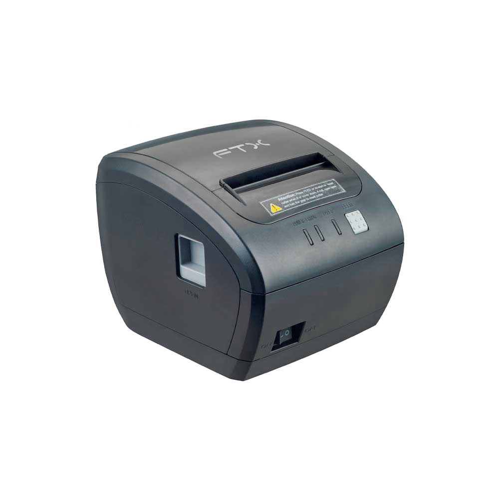 Impresora Termica Directa Ftx Recibos 3" Ftxp-80w Usb/Red/Wifi/Rj-11 Cut Neg/Bivolt/Cab-Us - Imagen 2