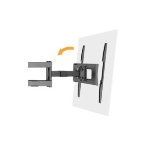 Soporte P/Tv Ftx Ftx80-466a 37" A 86" 60kg Art/Inc5ø/Giro60ø/Negro