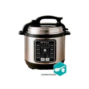 Olla A Presion Arrocera Ftx 6l 1050w 220v Plateado Pc-S6