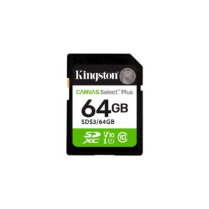 Memoria Sd Kingston 64gb Canvas Select Plus Sdxc Class 10 Sds3/64gb