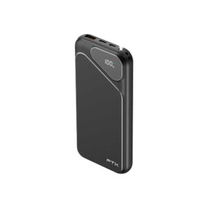 Cargador Portatil Ftx 10000mah 22.5w Pb-10lcd-Bk Power Bank Negro