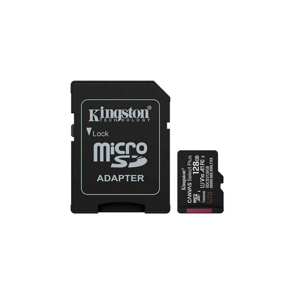Memoria Micro Sd Kingston 128gb Canvas Select Plus Sdcs3/128gb 150/-