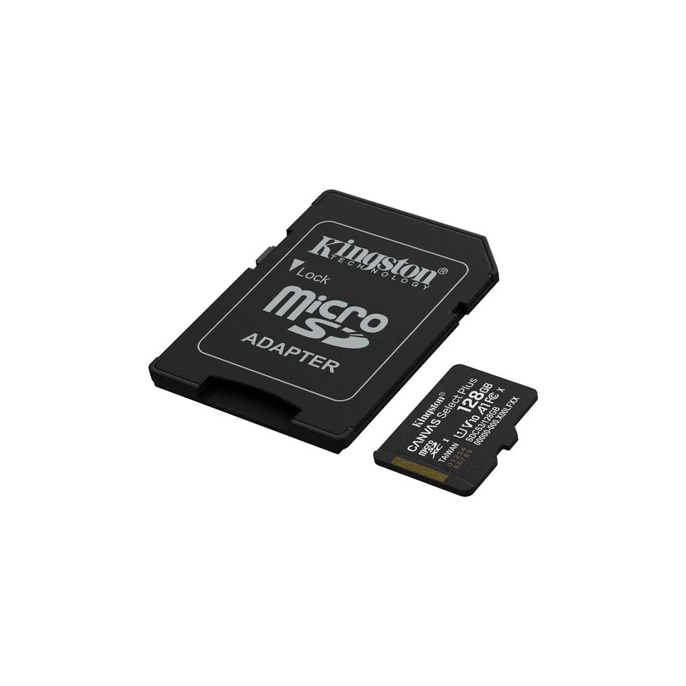 Memoria Micro Sd Kingston 128gb Canvas Select Plus Sdcs3/128gb 150/- - Imagen 2