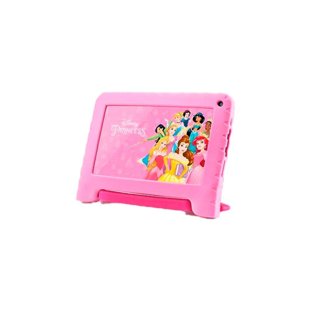 Tablet Kid Android Multilaser Nb418 Qc/64gb/4g/7"/Rosa Princesas Disney - Imagen 2