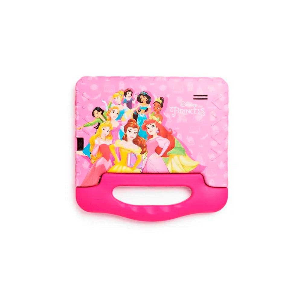 Tablet Kid Android Multilaser Nb418 Qc/64gb/4g/7"/Rosa Princesas Disney - Imagen 4