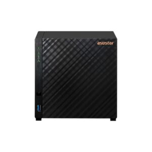Almacenamiento Nas Asustor As1204t Qc 1.7/4bay/1g/2.5gblan/3 Usb3.2