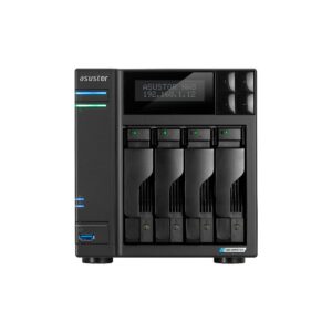 Almacenamiento Nas Asustor As6704t V2 Qc 2.0/4bay/4g/4 M.2/2-Gblan/Hdmi/2 Usb3.2