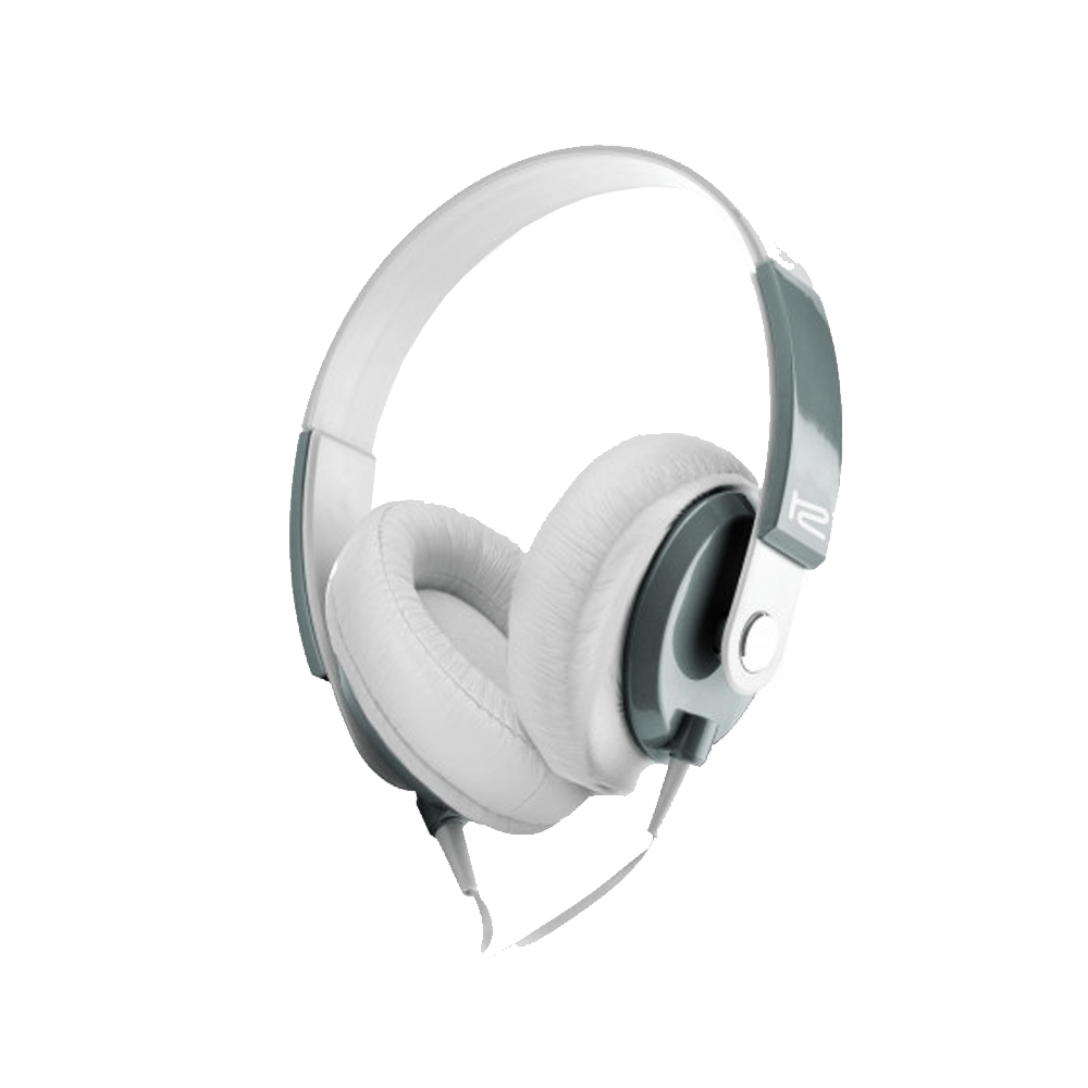 Auricular con microfono klip khs-550wh headph 3.5mm 1jack blanco