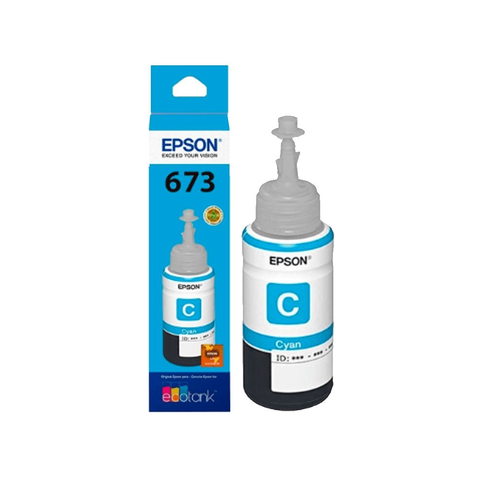 Tinta epson t673 220 ciano l800 70ml