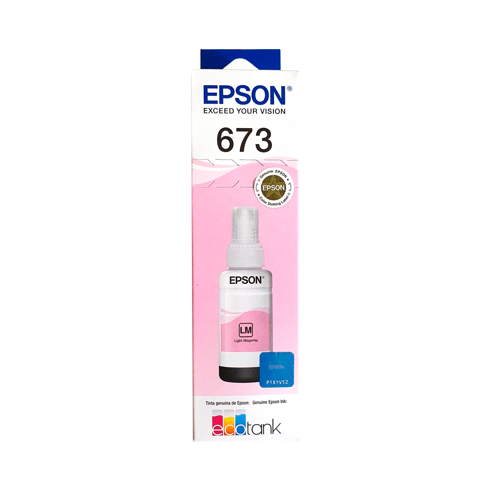 Tinta epson t673 620 light magenta l8xx t673620-al 70ml