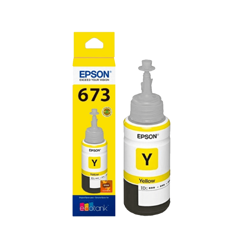 Tinta epson t673 420 amarillo l800 70ml