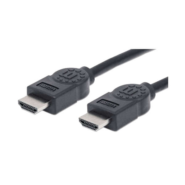 Cable hdmi-hdmi m/m 323222 hec/ arc/ 3d/ 4k/30hz 3 mt blindado negro bolsa