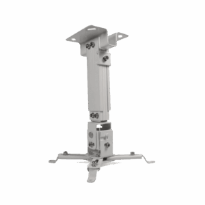 Soporte p/proyectorector klip kpm-580w inclinable/gira 360/10kg/techo/blanc