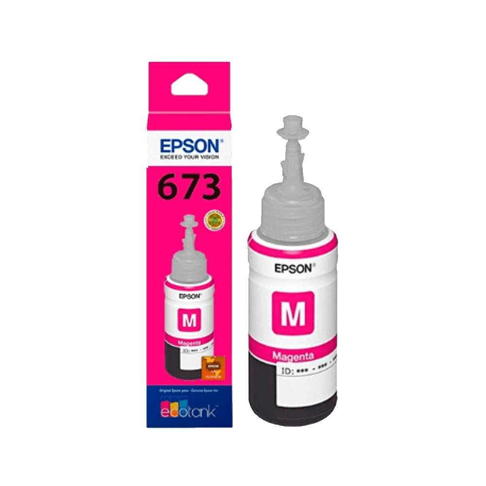 Tinta epson t673 320 magenta l800 70ml