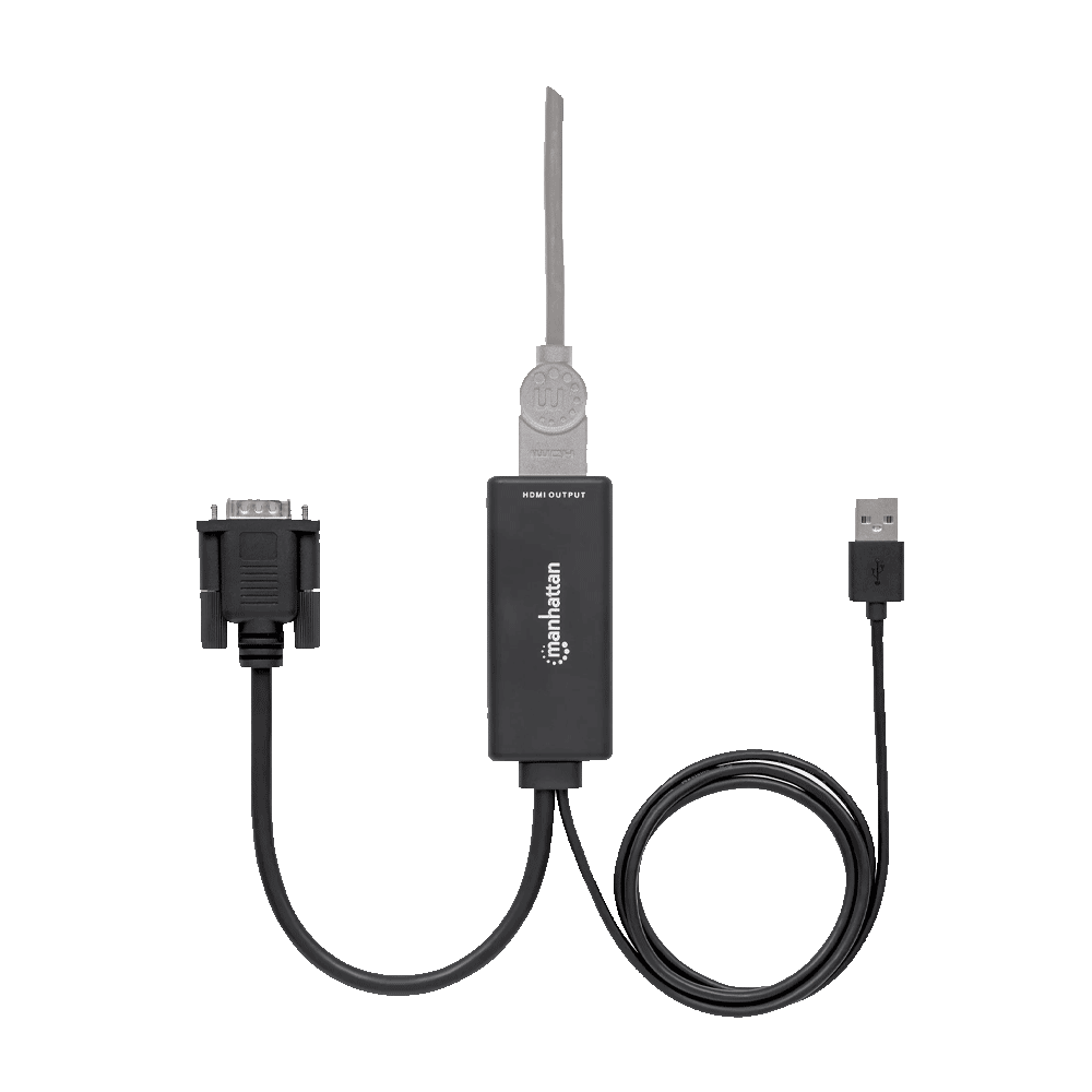 Adaptador vga a hdmi manhattan cheap