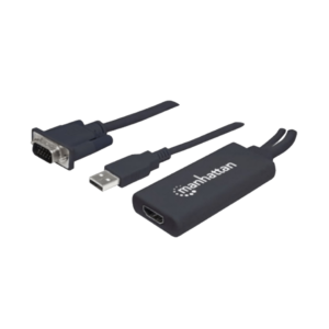 Adaptador vga/usb-a/hdmi h 152426 fhd/60hz blister negro