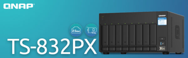 QNAP TS-832PX-4G - Imagen 3