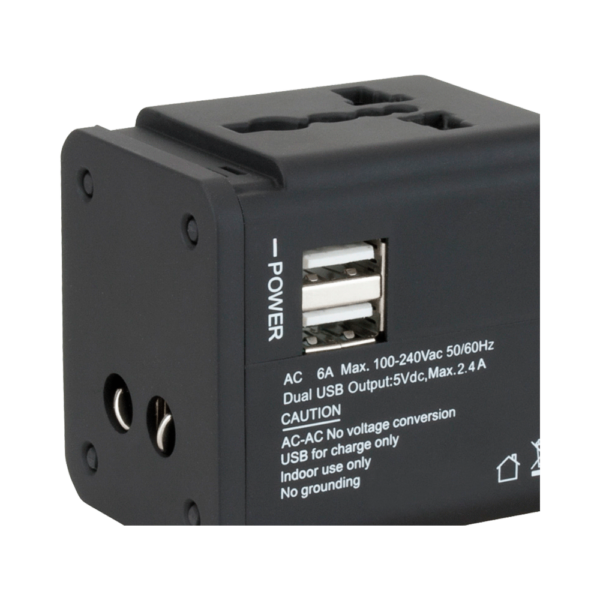 Cargagor klip kma-150 pared universal p/energia c/2pb