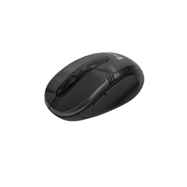 Mouse klip wireless kmw-330bk vector 1600dpi/3d 6 bot/ negro