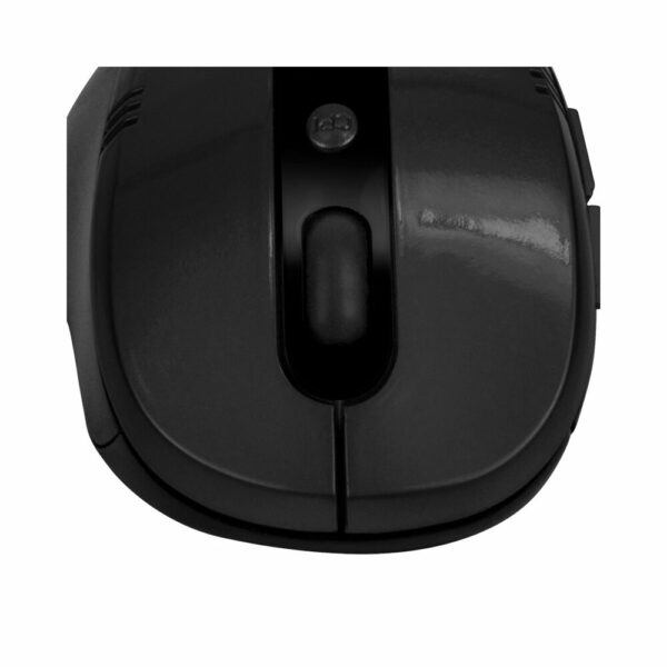 Mouse klip wireless kmw-330bk vector 1600dpi/3d 6 bot/ negro - Imagen 5