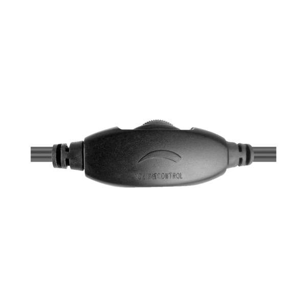 Auricular con microfono klip ksh-301 headph c/cont vol 3.5mm 2 jack negro