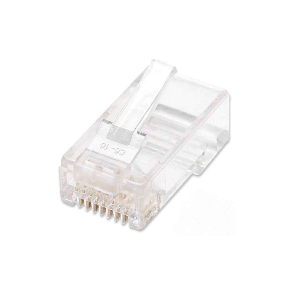 Conector rj45 cat 6 intellinet 502344 100 unidades pote