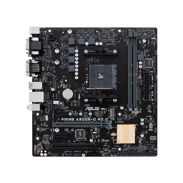 Placa madre asus am4 prime a320m-c r2.0 v/s/r/hdmi/dvi/com/m2/ddr4/matx