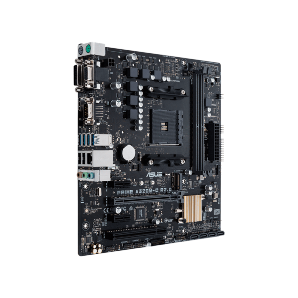Placa madre asus am4 prime a320m-c r2.0 v/s/r/hdmi/dvi/com/m2/ddr4/matx