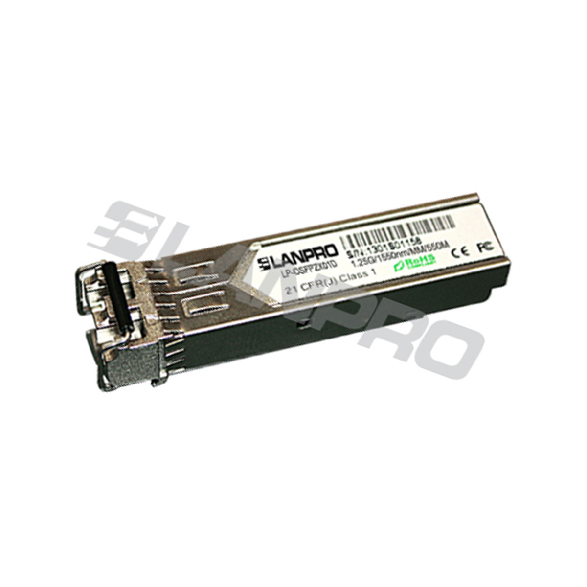 Modulo sfp duplex lanpro sm lc 1550 nm 80kms