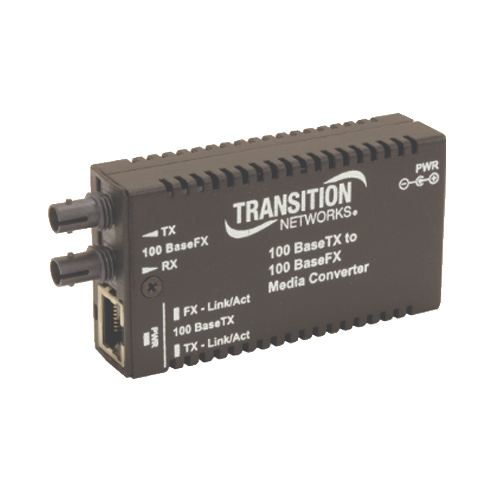 Networking trans. conv. f.o 10/100 sm 20km m/e-tx-fx-01(10