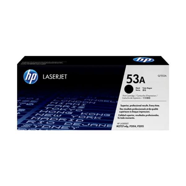 Toner hp 53a negro q7553a