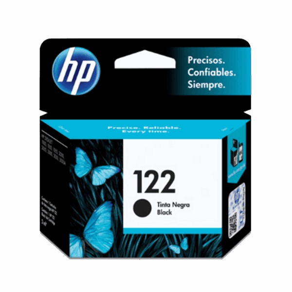 Tinta hp 122 negro ch561hl 2ml