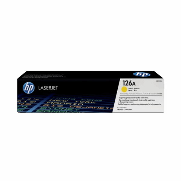 Toner hp 126a amarillo ce312a cp1025/cp1025nw