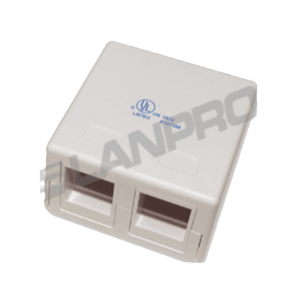 Networking lanp toma externa de 02 puertos ftth lp-f2152iv00
