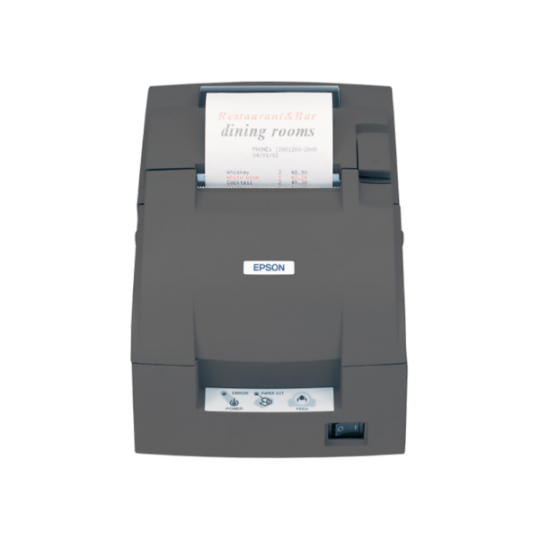 Impresora matricial epson tmu220d-653 s/kit serial bivolt gris oscuro
