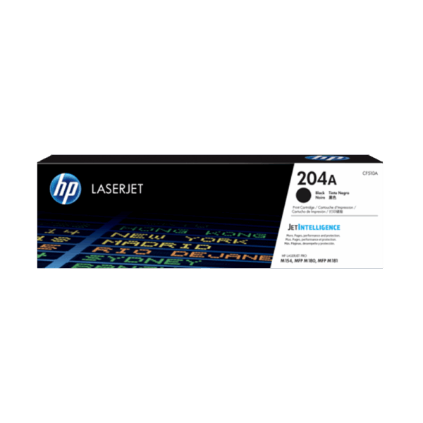 Toner hp 204a negro cf510a m154/mfp m180/mfp m181
