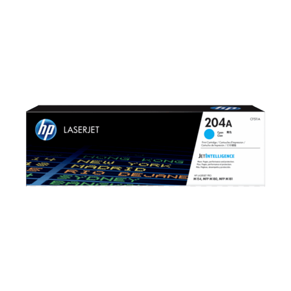 Toner hp 204a cian cf511a m154/mfp m180/mfp m181