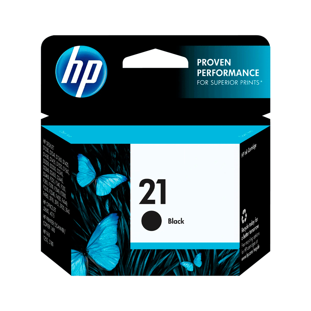 Tinta hp 21 negro c9351al 7ml