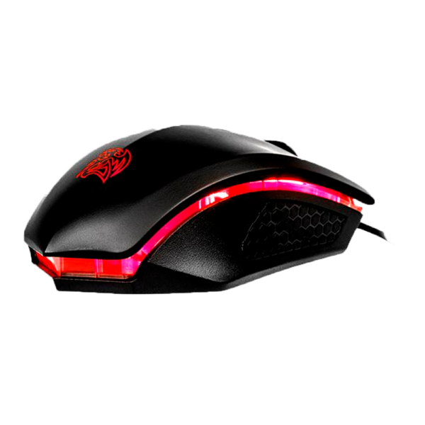 Mouse + pad gamer thermaltake usb talon x rgb 3200dpi mo-cpc-wdoobk-01
