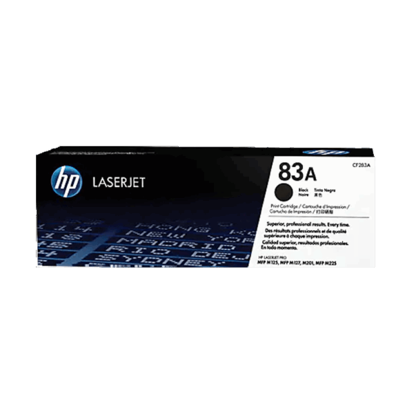 Toner hp 83a negro cf283a mfp m125/ mfp m127/ m102/ mfp m225