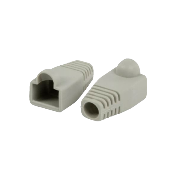Capuchon de goma rj45 lanpro gris 50unid.lp-b101gr