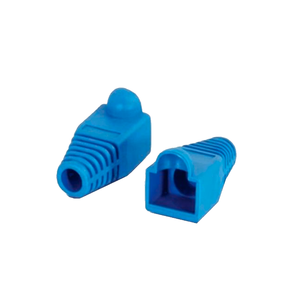 Capuchon de goma rj45 lanpro azul 50unid.lp-b101bl