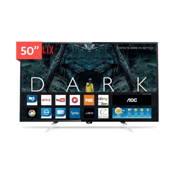 Tv 50" aoc le50u7970 4k uhd/smart/hdmi/u