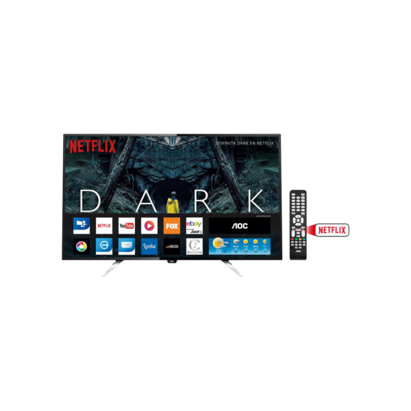 Tv 55" aoc le55u7970 4k uhd/smart/hdmi/u
