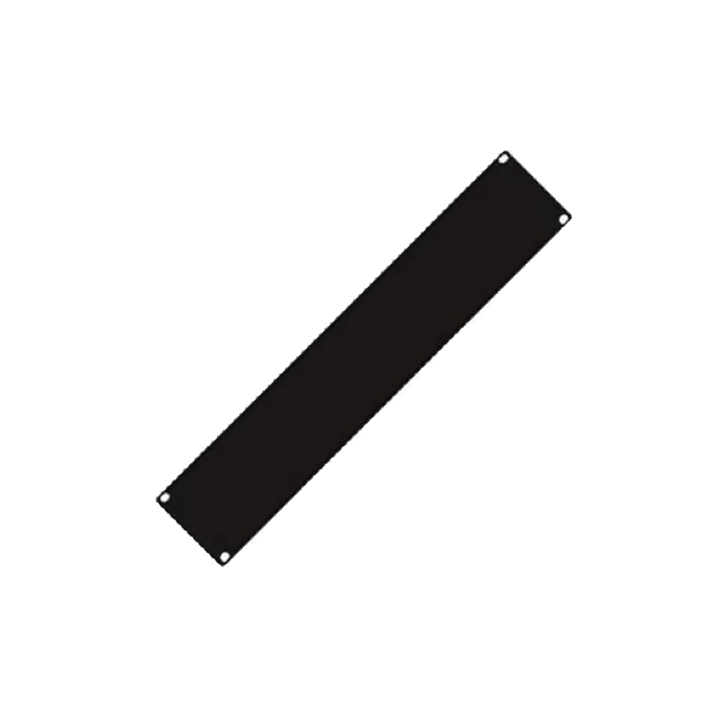 Networking lanp panel de cierre de 1u 19" lp-r707blk1u