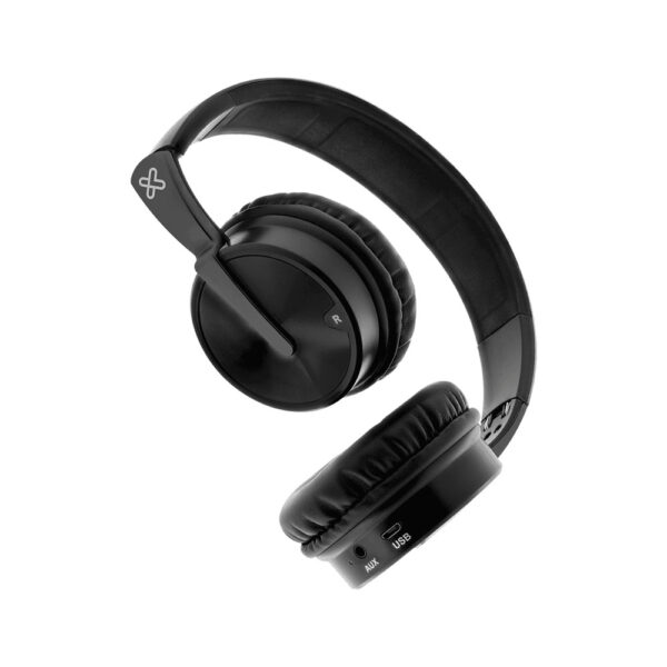 Auricular con microfono klip khs-672bk headph bluetooth/3.5mm negro