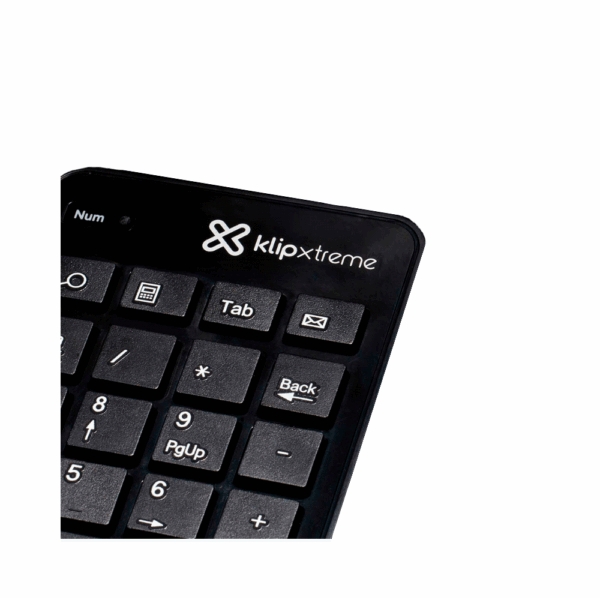 Teclado numerico wireles klip knp-110 negro - Imagen 3