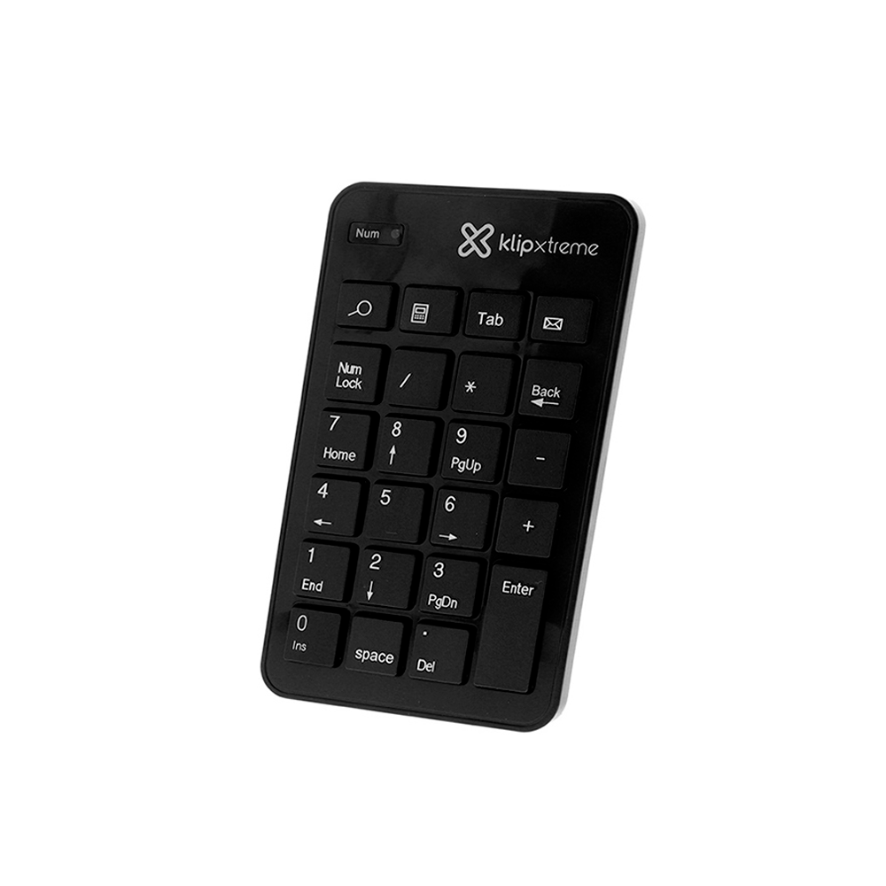 Teclado numerico wireles klip knp-110 negro