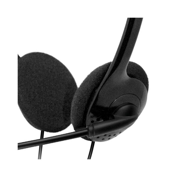 Auricular con microfono klip ksh-280 headph c/cont vol 3.5mm 1 jack negro